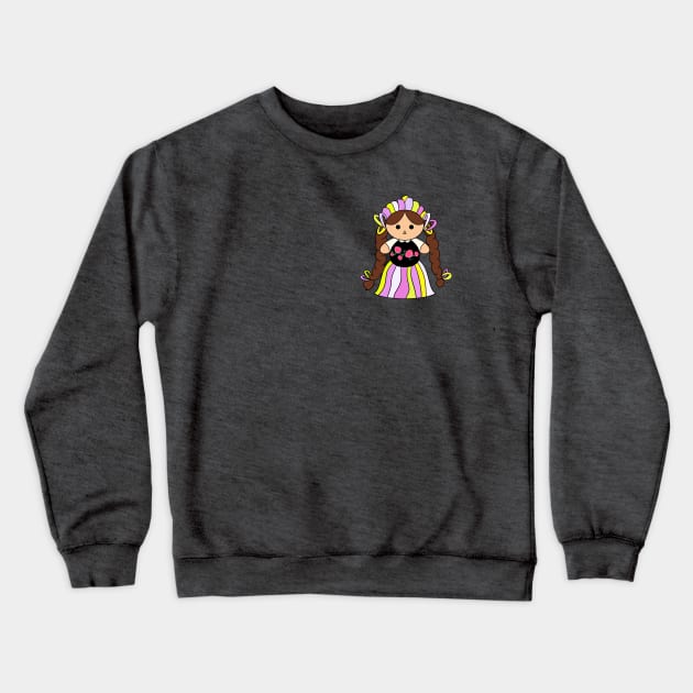 Maria doll Crewneck Sweatshirt by Lalo